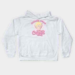 Cooler Than Cupid Kids Hoodie